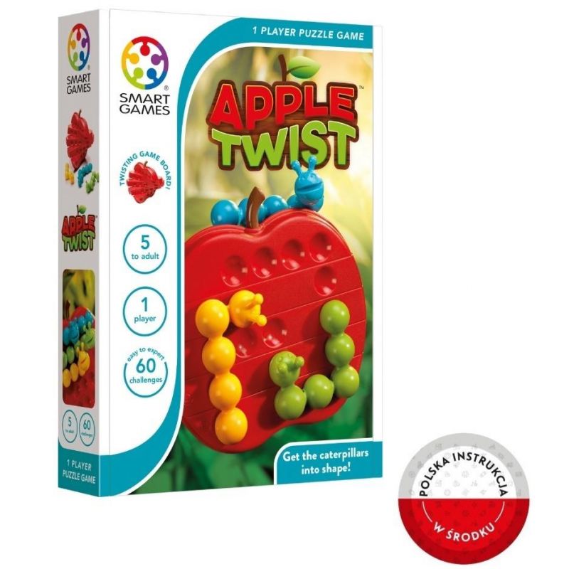 Smart Games - Apple Twist Puzzle Game with 60 Challenges 5+ Years