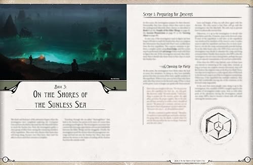 Arkham Horror RPG - Terra Antarctica Campaign for Ages 14+  from Asmodee