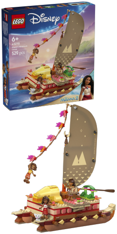 LEGO Disney Princess Moana's Adventure Canoe (43270)