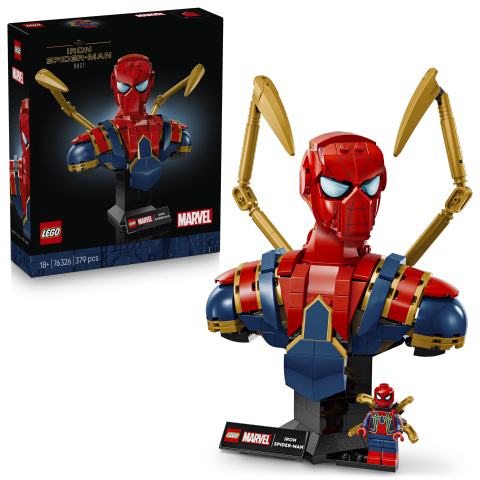LEGO Marvel Iron Spider-Man Bust (76326)