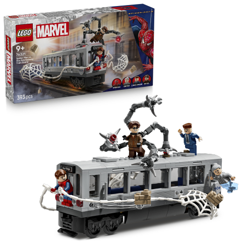 76321 Lego Marvel - Spider-Man Vs Doc Ock Subway Train Scene