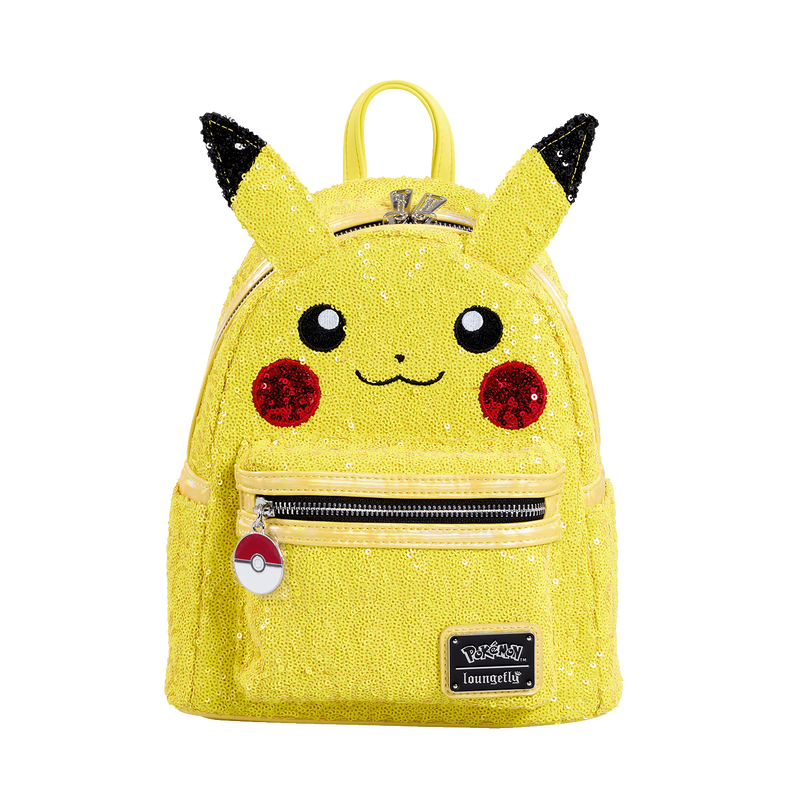 Loungefly - Pokemon Sequin Pikachu Mini Backpack
