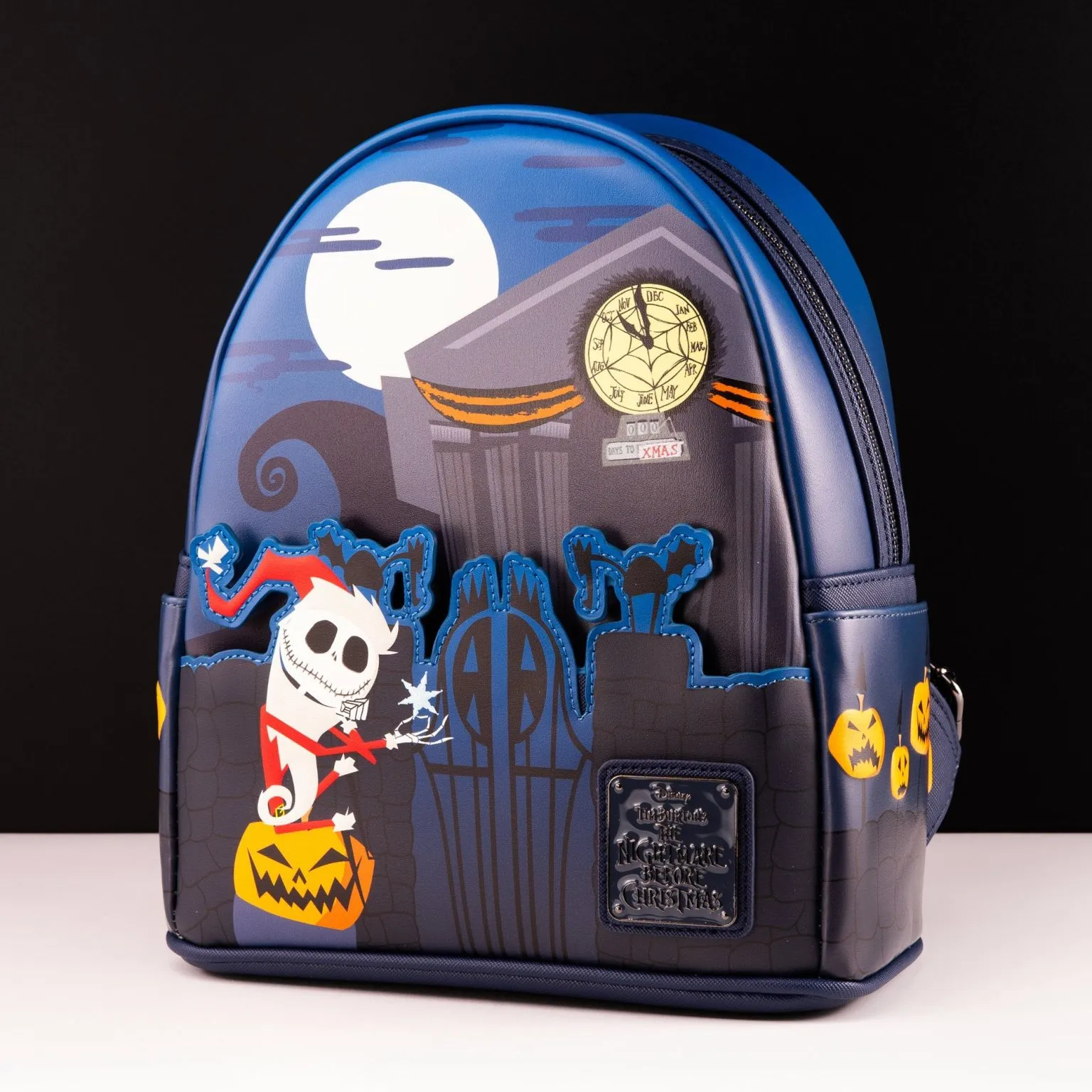 Loungefly - NBC Santa Jack Graveyard Mini Backpack