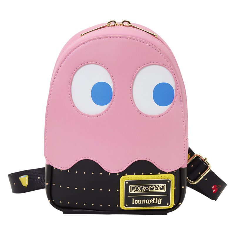 Loungefly - Pac-Man Pinky Ghost Sling Cbody Bag