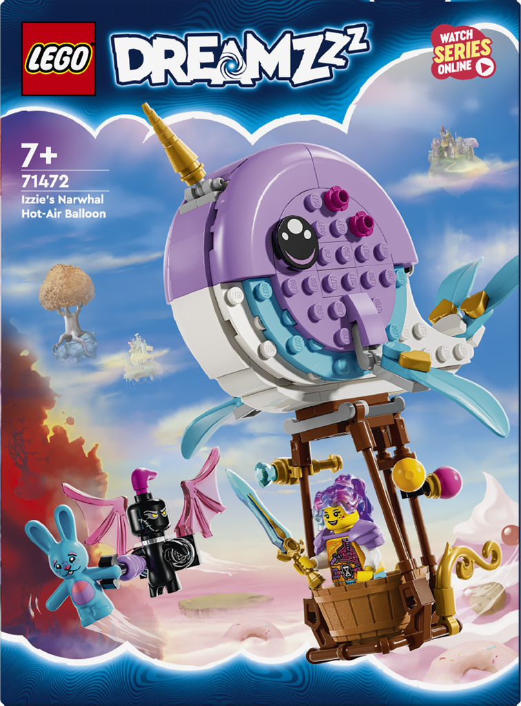 71472 Izzies Narwhal Hotair Balloon - retired