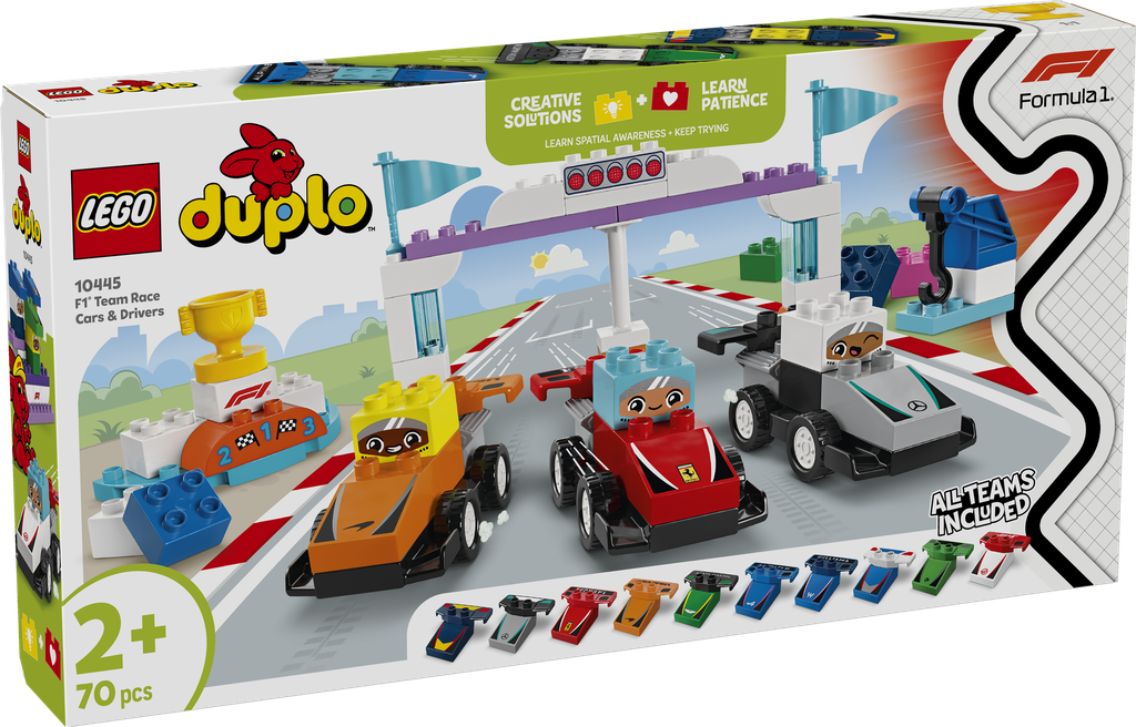 10445 F1® Team Race Cars & Drivers