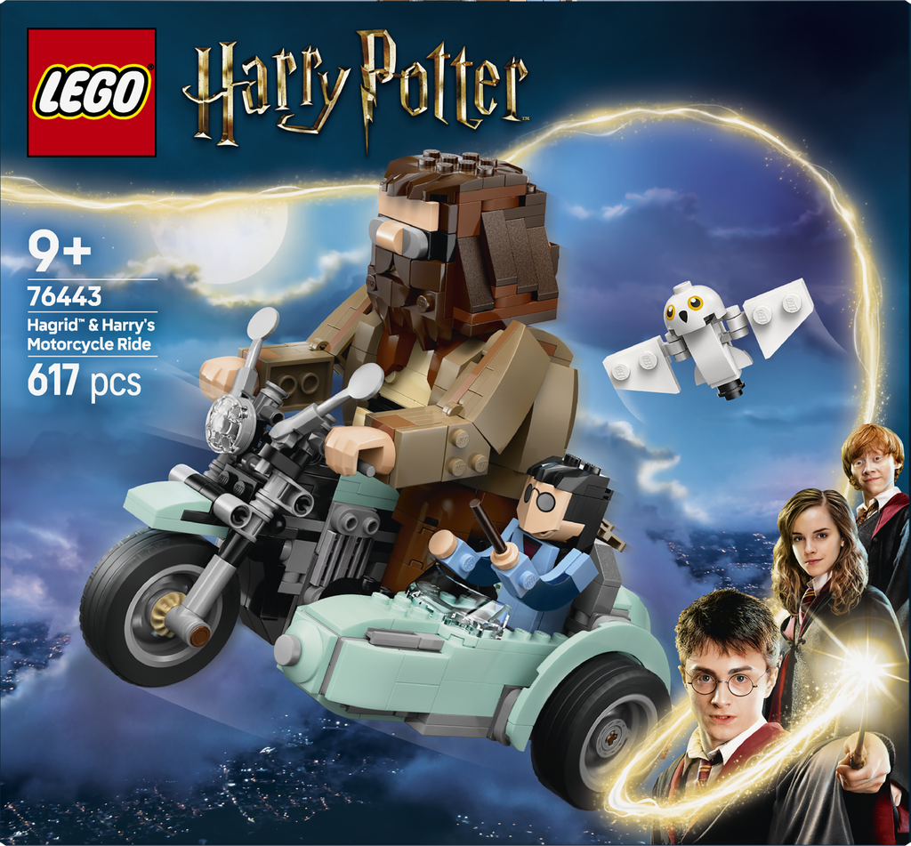 76443 Hagrid™ & Harry's Motorcycle Retired