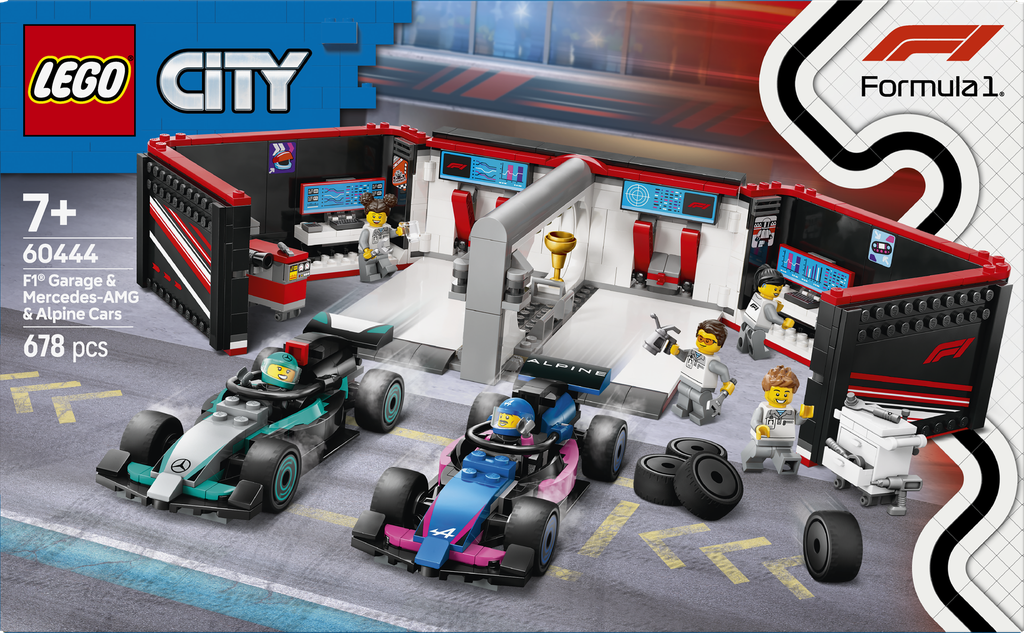 60444 F1® Garage & Mercedes-AMG - retired