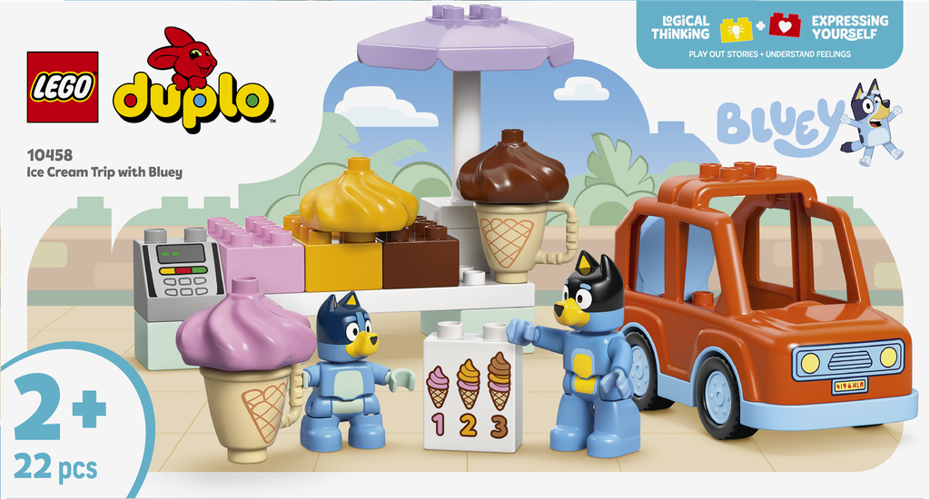 10458 Ice Cream Trip with Bluey