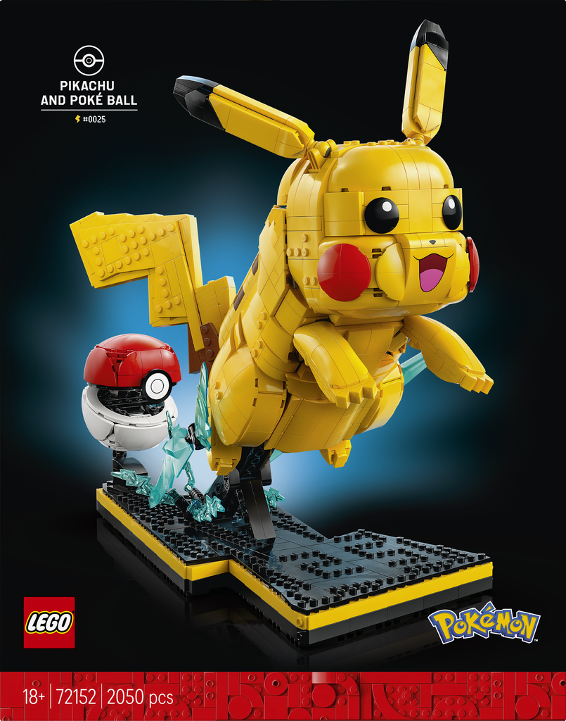 72152 Pikachu and Poké Ball