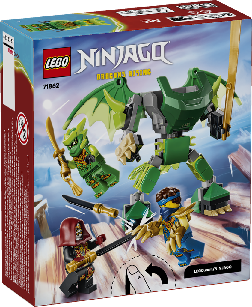 71862 Lloyd's Dragon Mech Battle