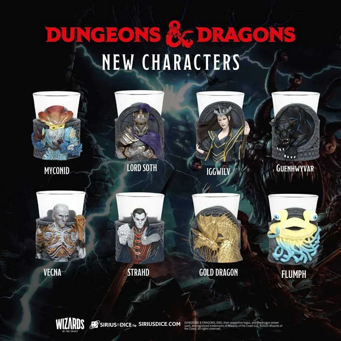 Dungeons & Dragons by Sirius Dice