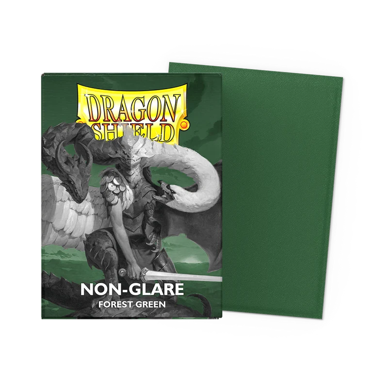dragon shield non glare forest green