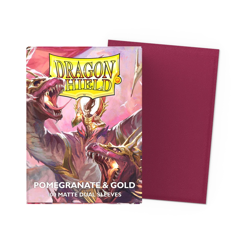 dragon shield pom and gold