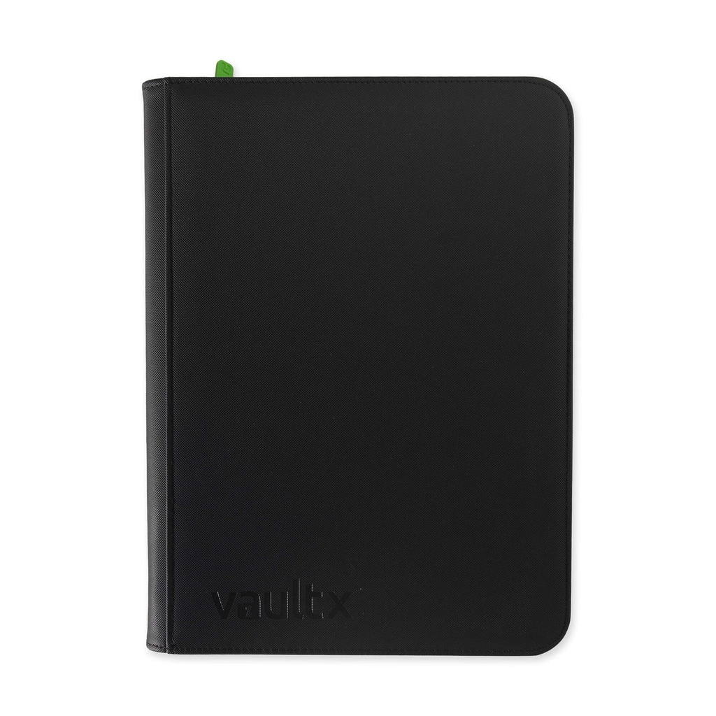 9-Pocket Exo-Tec® Zip Binder - Signature Black