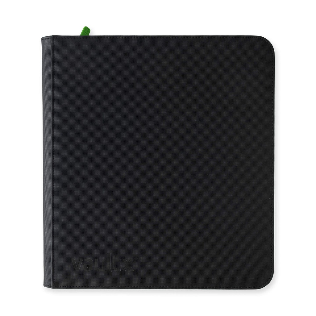 12-Pocket Exo-Tec® Zip Binder XL Signature Black