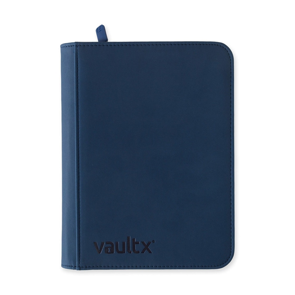 4-Pocket Exo-Tec® Zip Binder Blue