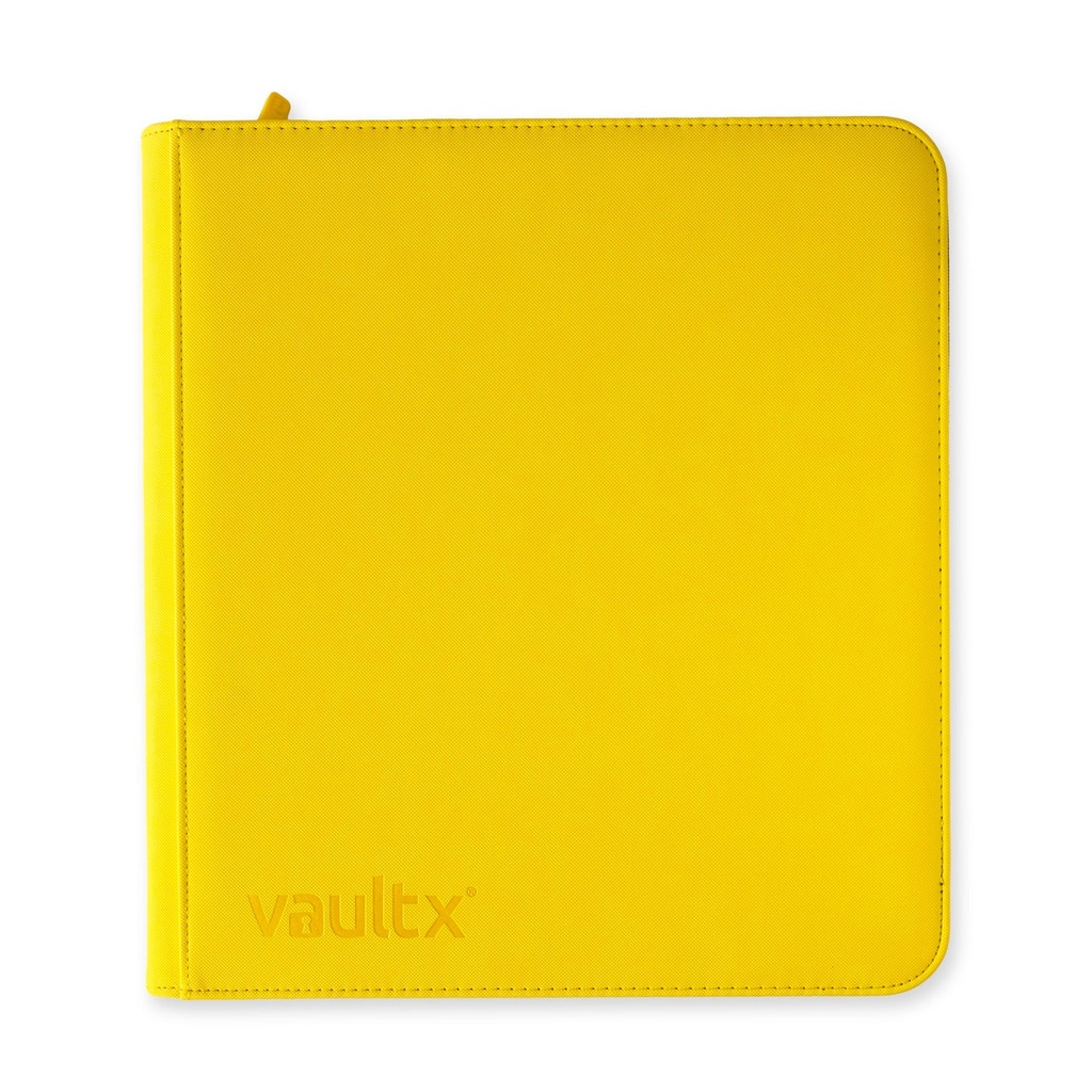 12-Pocket Exo-Tec® Zip Binder XL Yellow