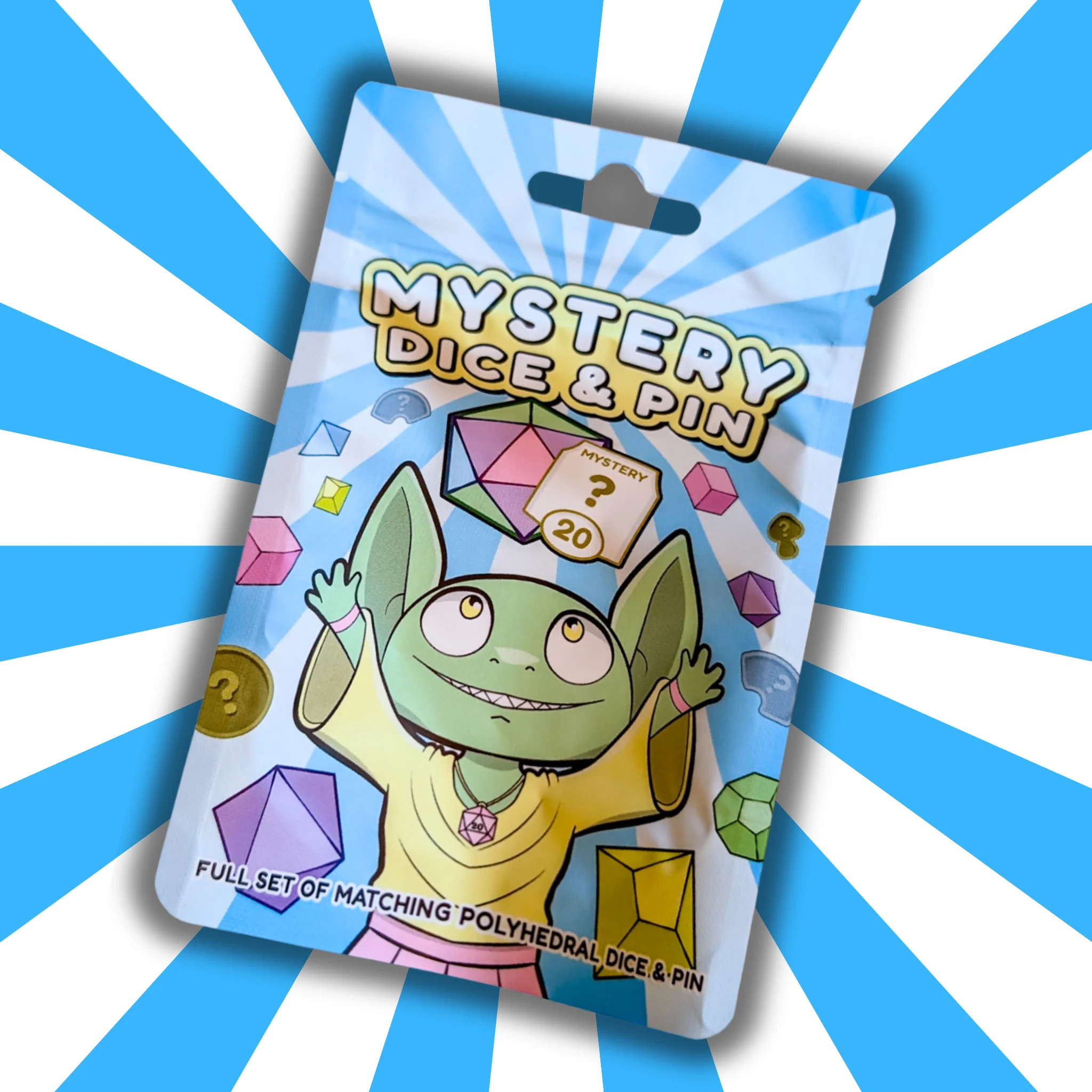 Mystery Dice & Pin Bag