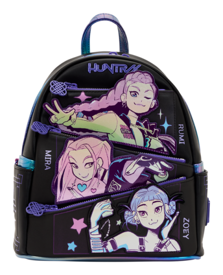 Loungefly K-Pop Demon Hunters Huntrix Mini Backpack