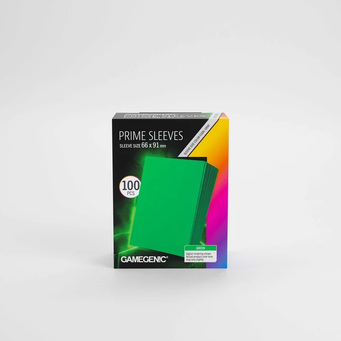 Gamegenic Prime sleeves Green
