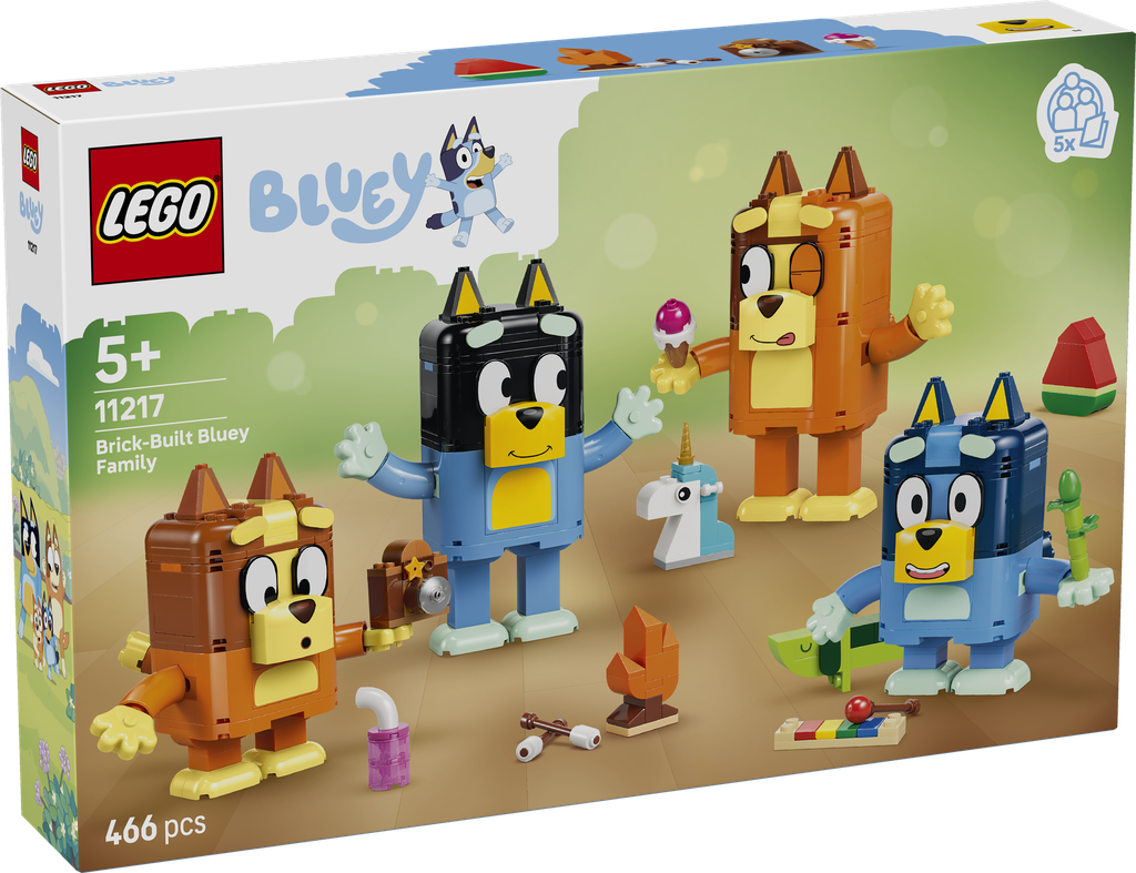 11217 Brick-Built Bluey Family