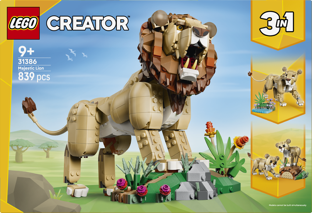 31386 Wild Animals: Majestic Lion