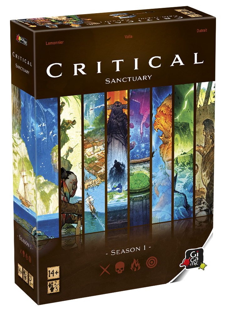 Critical Sanctuary Season 1 Board Game
