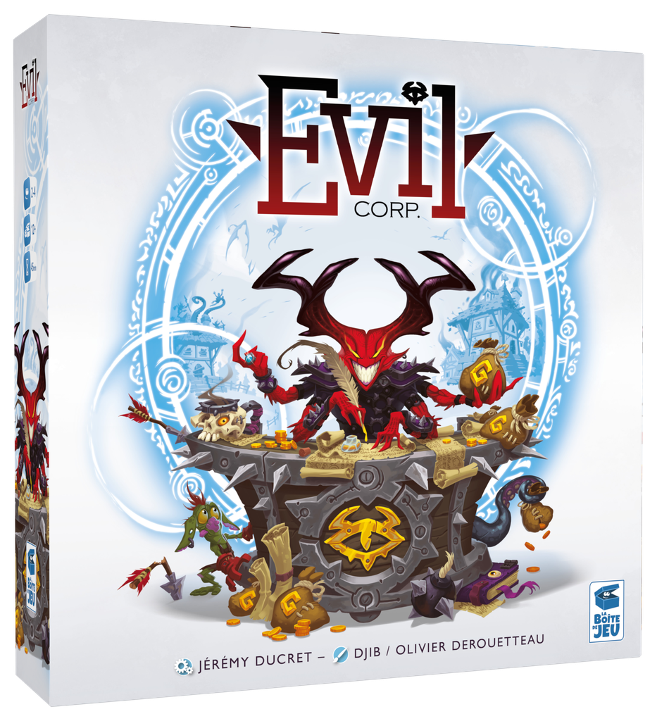 La Boite De Jeu Evil Corp Strategy Board Game