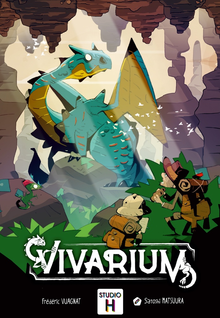 STUDIO H Vivarium   Board Game for Teens and Adults   Ages 10+   2 to 4 Players   30 Minutes