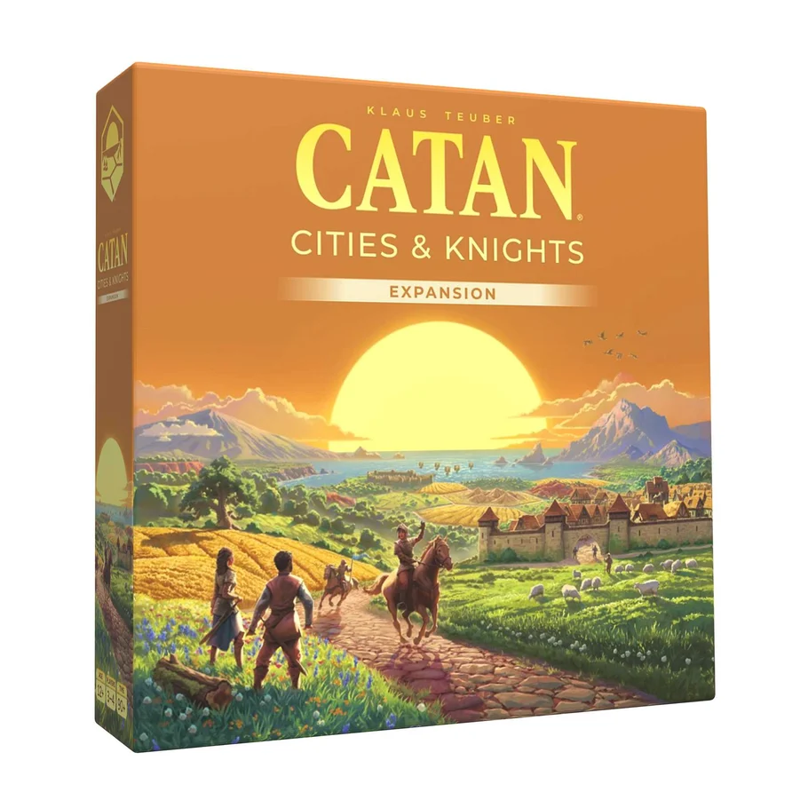 Catan: Cities & Knights Expansion Board Game - Strategy Game, 3-4 Players, Ages 12+, English