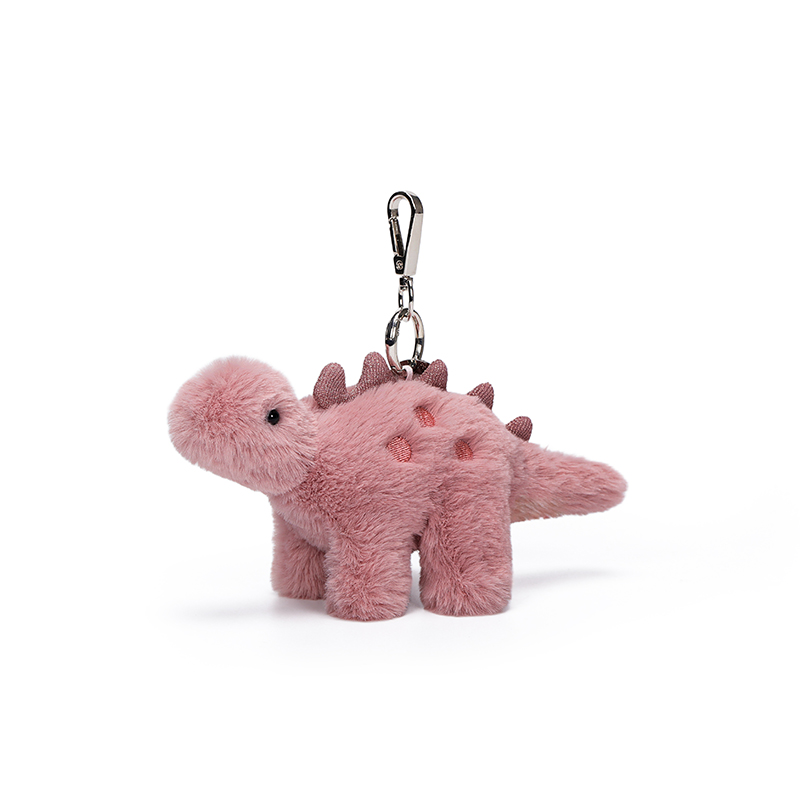 Shy Stegosaurus Bag Charm