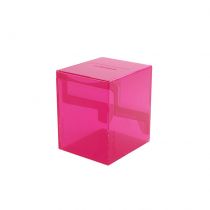 [GGS22016ML] Bastion 100+ XL Deck Box - Compact Secure and Perfectly Organized for Your Trading Cards! Safely Protects 100+ Double-Sleeved Cards Pink Color Mad