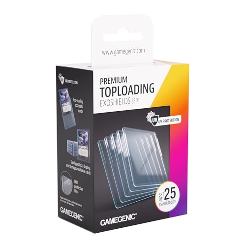 [GGS60160ML] Gamegenic   Premium Toploading Exoshields 35pt (25ct)   Card Game Accessory