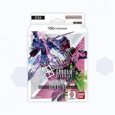 Gundam Card Game Starter Deck - Seed Strike (ST04) - 50 Cards