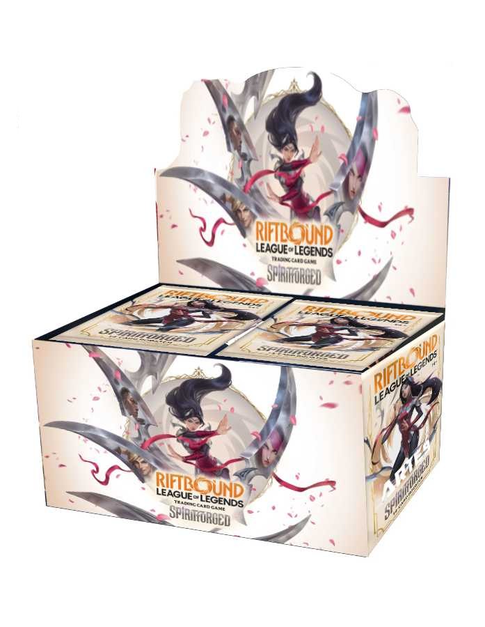 League of Legends Riftbound: League of Legends Trading Card Game - Spiritforged Booster Pack - sealed